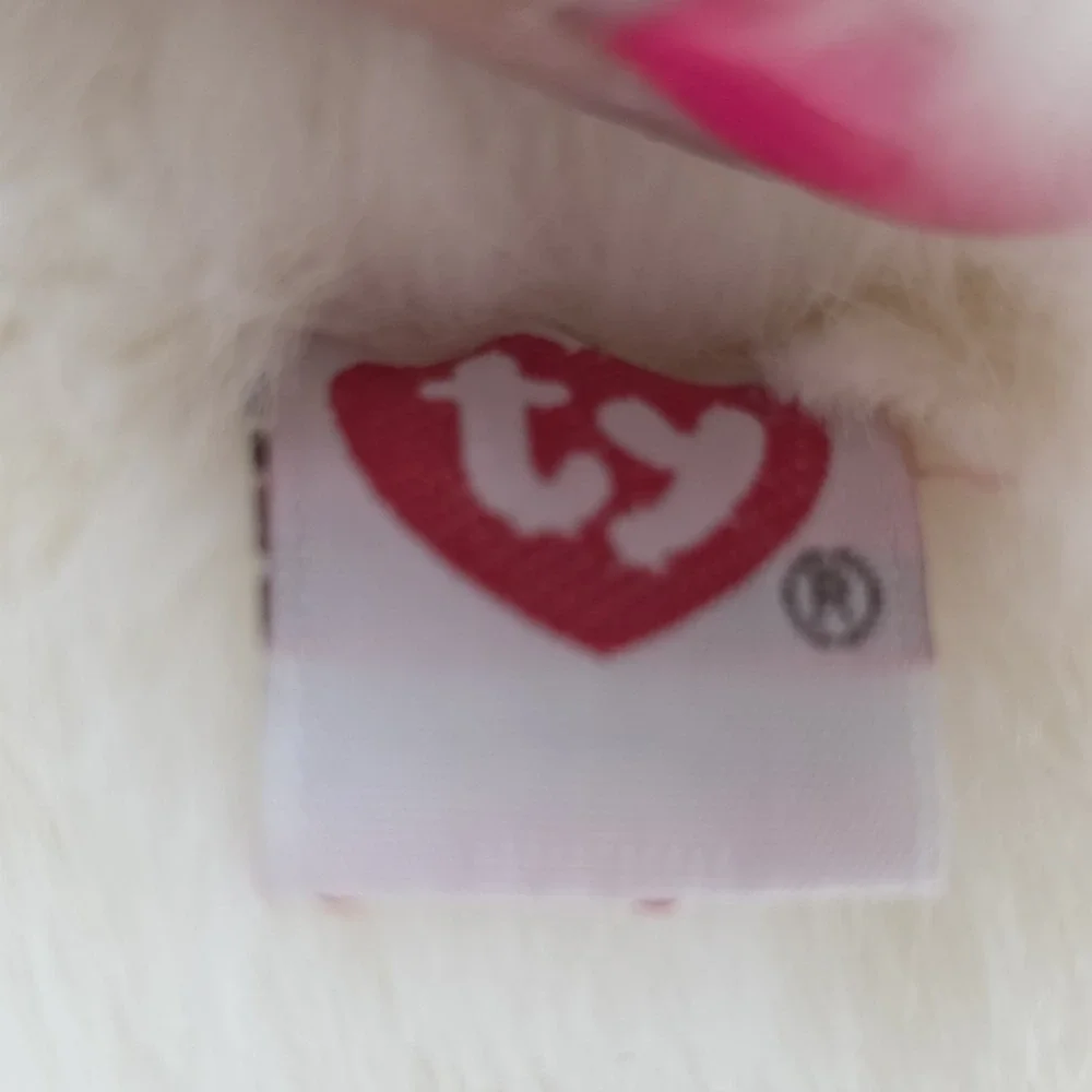 Ty Beanie Buddy Polar Bear Paws‎ Plush White 18